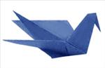 Origami - Sitting Bird